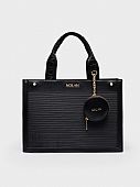Nolah Τσάντα Χιαστί Ώμου Tote Black Light Gold





 : 1