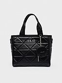 Nolah Τσάντα Χιαστί Ώμου Ryder Medium Black Silver : 1