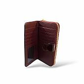 ESLEE Γυναικείο Πορτοφόλι Λουστρίν F6395 Bordo : 4