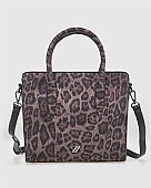 Verde Γυναικεία Τσάντα Χειρός 16-8296 Animal Print Black : 1