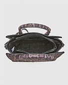 Verde Γυναικεία Τσάντα Χειρός 16-8296 Animal Print Black : 4