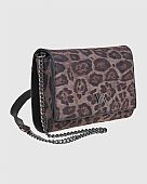 Verde Γυναικεία Τσάντα Χιαστί 16-8298 Animal Print Black : 2