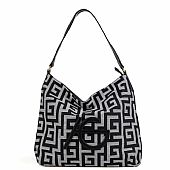 Γυναικεία Τσάντα Χιαστί/Ώμου Ari Gorgio 2525-01 Black-White : 1