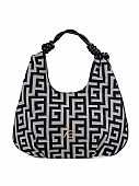 Γυναικεία Τσάντα Ώμου Μαίανδρος Ari Gorgio 2504-01 Black-White : 1