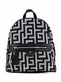 Γυναικεία Τσάντα Πλάτης Ari Gorgio Μαίανδρος 2317-01 Black-White : 1