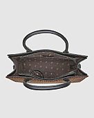 Verde Γυναικεία Τσάντα Χειρός 16-8262 Animal Print Brown : 4