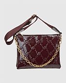 Verde Γυναικεία Τσάντα Χιαστί 16-8234 Burgundy : 1