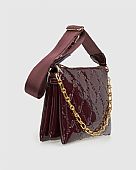 Verde Γυναικεία Τσάντα Χιαστί 16-8234 Burgundy : 2