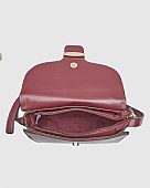 Verde Γυναικεία Τσάντα Χιαστί 16-8294 Burgundy : 4