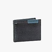 Ανδρικό Δερμάτινο Πορτοφόλι BARTUGGI 521-974 Black/Blue : 1