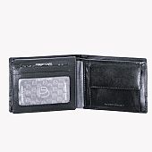 Ανδρικό Δερμάτινο Πορτοφόλι BARTUGGI 521-723 Black : 3