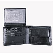 Ανδρικό Δερμάτινο Πορτοφόλι BARTUGGI 521-723 Black : 4