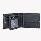 Ανδρικό Δερμάτινο Πορτοφόλι BARTUGGI 521-965 Black : 2