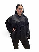 Πουκάμισο Over size Ημιδιαφανές 26535 Black : 1