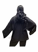 Πουκάμισο Over size Ημιδιαφανές 26535 Black : 2